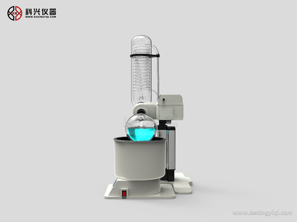 旋轉(zhuǎn)蒸發(fā)儀小型技術(shù)手動后面